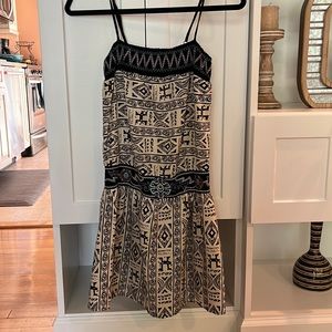 Dress tribal pattern